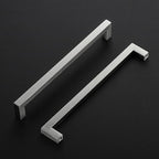 Ravinte 3 Pack Brushed Nickel Kitchen Cabinet Handles 8-4/5 Inch Cabinet Pulls Square Kitchen Hardware for Cabinet Drawer Pulls Drawer Handles Come with Screwdriver