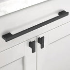 Asidrama 6 Pack 12.5 Inch(320mm) Matte Black Kitchen Cabinet Handles, Cabinet Pulls Kitchen Cabinet Hardware for Cupboard Drawer Pulls