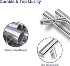 HBL' 35 Pack | 3 Inch Center to Center Brushed Nickel Cabinet Pulls Kitchen Cabinet Handles,Made of Stainless Steel,Ideal for Cabinet,Drawer,Cupboard and Wardrobe.