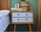 HUAMULAN 15PCS Semi Glossy Ceramic Knobs Heart Shape Cabinet Dresser Pulls Door Handles Cupboard Wardrobe Drawer,Semi Dull Black