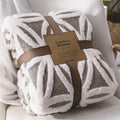 LOMAO Sherpa Fleece Blanket 60x80 Fuzzy Soft Throw Blanket Dual Sided Blanket for Couch Sofa Bed (Grey, 60''x80'')