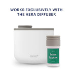 Aera Home Hygiene Geranium - Essential Oil for Home - Soft Pink Petal Fragrance - Notes of Geranium, Palmarosa and Clove Essential Oils - Scent Refill - Capsule Size Works with Mini Diffuser