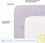 Full Size Sheet Sets - Breathable Luxury Sheets with Full Elastic & Secure Corner Straps Built In - 1800 Supreme Collection Extra Soft Deep Pocket Bedding Set, Sheet Set, Full, Lilac