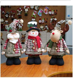 Large Standing Christmas Gnomes, 76CM Extendable Swedish Tomte Elk Gnome Stuffed Plush with Retractable Spring Legs, Scandinavian Christmas Decora Ornaments Holiday Home Decor (Green Elk gnome)