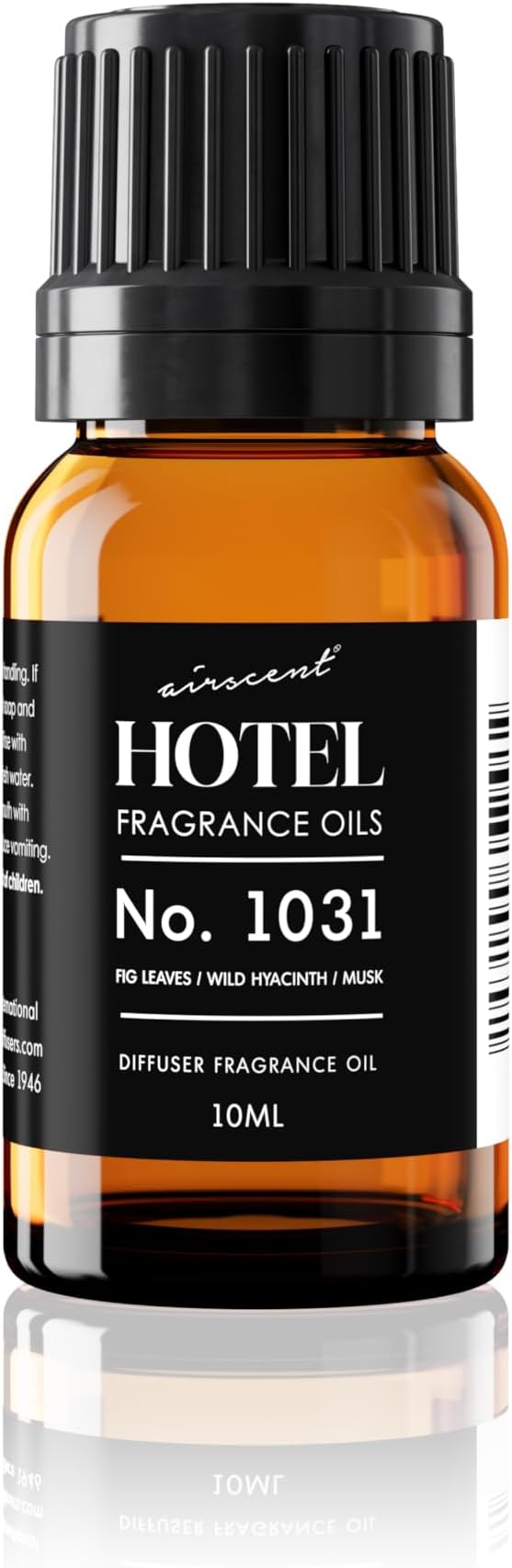 AirScent Hotel Diffuser Oil No. 1031 - Rose Petals Spiced Vanilla Amber - Hotel Scent Dupe -Premium Fragrance Oil for Ultrasonic and Waterless Diffusers and Crafting - 10 mL, 0.34 fl oz Glass Bottle