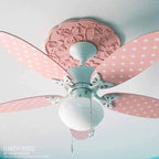 Ekena Millwork CM12BRGDF 12 1/2"OD X 3 7/8"ID X 3/4"P Bradford Ceiling Medallion Fits Canopies Up to 6 5/8", Gobi Desert