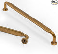 Asidrama 20 Pack 6.3 Inch(160mm) Antique Brass Kitchen Cabinet Handles, Cabinet Pulls Vintage Retro Kitchen Cabinet Hardware for Cupboard Drawer Pulls