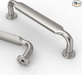 Asidrama 10 Pack 3.75 Inch(96mm) Brushed Satin Nickel Kitchen Cabinet Handles, Cabinet Pulls Kitchen Cabinet Hardware for Cupboard Drawer Pulls