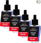 Bath and Body Works 4 Pack Frozen Lake Wallflowers Fragrance Refill 0.8 Oz.