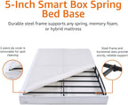 AmazonBasics Mattress Foundation/Smart Box Spring - 5", Full