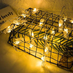 50 LED Photo Clip Fairy Lights LED Twinkle Lights Starry Lights for Home Bedroom Halloween Thanksgiving Christmas Party Wedding Decor - Warm White