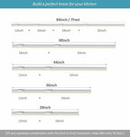 Under Cabinet Lighting Plug in, 12 Inch 4 Pcs, Linkable AC120V 3CCT 3000K/4000K/5000K Ultra Slim, LED Under Cabinet Lights for Counter Light, Kitchen, Shelf, Sink, Workshop, Desk, White