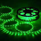 50ft LED Rope Lights Outdoor, 360 LED Connectable and Flexible Tube Lights with 8 Modes, Waterproof LED Rope Lighting for Garden, Patio, Pool, Bedroom, Party, Indoor Outdoor Christmas Decor (Green)