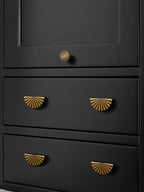 10 Pack Antique Brass Cabinet Pulls 2.5 Hole Center Cup Flat Vintage Drawer Pulls Kitchen Cupboard Bathroom Dresser Cabinet Hardware Handles Zinc Alloy