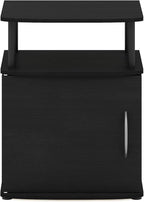Furinno Jaya End Table, One, Black Wood