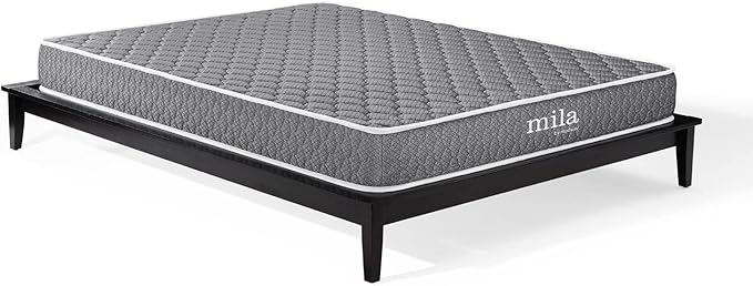 Modway Mila Firm 8" Fiberglass Free Memory Foam Queen Mattress