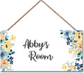 Personalized Flowers Sign Lovely Planet Wall Decor For Kids Room Decoration Nursery Decor Clear Decorations For Little Man Cave Wall Art Decor For Boys Room Girls Bedroom