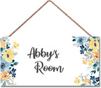 Personalized Flowers Sign Lovely Planet Wall Decor For Kids Room Decoration Nursery Decor Clear Decorations For Little Man Cave Wall Art Decor For Boys Room Girls Bedroom