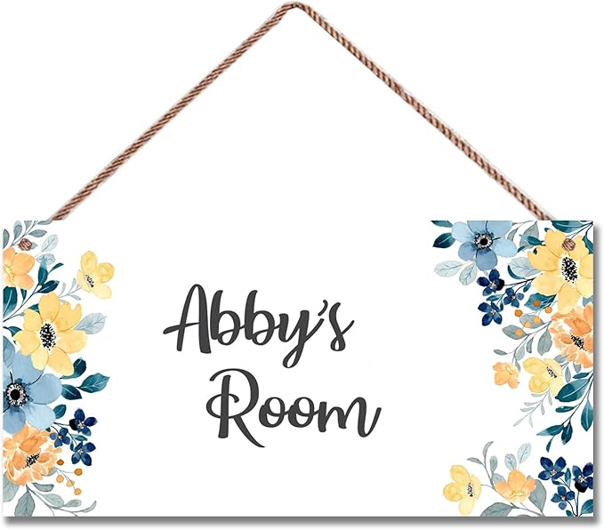 Personalized Flowers Sign Lovely Planet Wall Decor For Kids Room Decoration Nursery Decor Clear Decorations For Little Man Cave Wall Art Decor For Boys Room Girls Bedroom