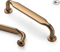 Asidrama 30 Pack 3.75 Inch(96mm) Champagne Bronze Kitchen Cabinet Handles, Cabinet Pulls Kitchen Cabinet Hardware for Cupboard Drawer Pulls