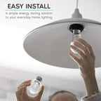 LUXRITE A15 LED Bulb 40W Equivalent, 7W, 4000K (Cool White), 600 Lumens, Enclosed Fixture Rated, Dimmable Ceiling Fan Light Bulbs, E26 Medium Base, UL Listed - Indoor and Outdoor (24 Pack)