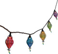 Vigdur Multicolor - Decorative String Lights Plug in with 10 Bulbs Connectable, Indoor Outdoor Patio Lights for Party Wedding Bedroom Bistro Cottagecore Decor
