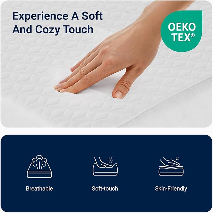 Avenco Queen Mattress, 6 Inch Memory Foam Queen Size Mattress in a Box for Comfort Sleep & Pressure Relief, CertiPUR-US Certified Medium Firm