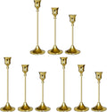 Candlestick Holders Gold, 9 Packs Taper Candle Holder for Candlesticks, Candle Sticks Holder Decor for Home Decor