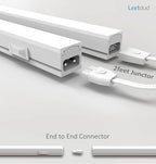Under Cabinet Lighting Plug in, 12 Inch 4 Pcs, Linkable AC120V 3CCT 3000K/4000K/5000K Ultra Slim, LED Under Cabinet Lights for Counter Light, Kitchen, Shelf, Sink, Workshop, Desk, White
