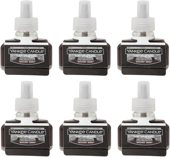 Yankee Candle ScentPlug Refill, Witches' Brew (Pack of 6)