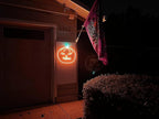 Lamomo LED Neon Lights, 16.4ft Orange Halloween Decorations 0.39In/Cut Rope Light, 12V Flexible Waterproof Silicone Neon Lighting for Indoor Outdoor Decor（Power Adapter not Included