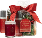 Aromatique Home Fragrance, Smell Set - Decorative Potpourri, Room Spray, and Candle - Perfect for Christmas Holidays, Weddings Showers, Gift Giving, Prewrapped.