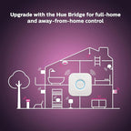 Philips Hue Indoor 3-Foot Smart LED Light Strip Plus Extension - Color-Changing Single-Color Effect - Requires Base Kit - Control with Hue App - Works with Alexa, Google Assistant and Apple HomeKit