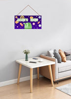 SLWEJQHA Personalized Sign Outer Space Room Décor For Little Man Cave, Cartoon Universe Art Print Wall Art Décor For Boys Room Decorations, Stars Picture Posters For Kids Bedroom Nursery Décor