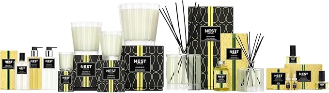 NEST New York Smart Home Fragrance Diffuser Refill Smart Vials, Grapefruit - Set of 2 - Designed for NEST x Pura 3 and NEST x Pura 4 Diffusers - Cruelty Free, Vegan