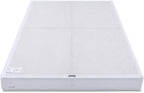 Amazon Basics Smart Box Spring Bed Base, 9-Inch Height Mattress Foundation, Tool-Free Easy Assembly, Twin, 74"L x 38"W x 9"H, White