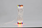 Brite Star 100 Count Mini String Christmas Lights, Multi - 22 feet Indoor/Outdoor Christmas Tree Lights with White Wire (Set of 2)