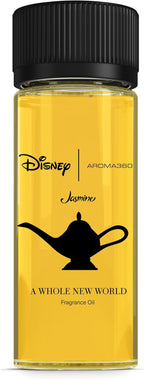 Aroma360 | Disney - A Whole New World Fragrance Oil Blend | Disney Princess Jasmine | Luxury Essential Oil Diffuser | Aromatherapy Scent Diffuser Oil | Bergamot Orange Blossom Rose 1.7 fl oz 50 mL