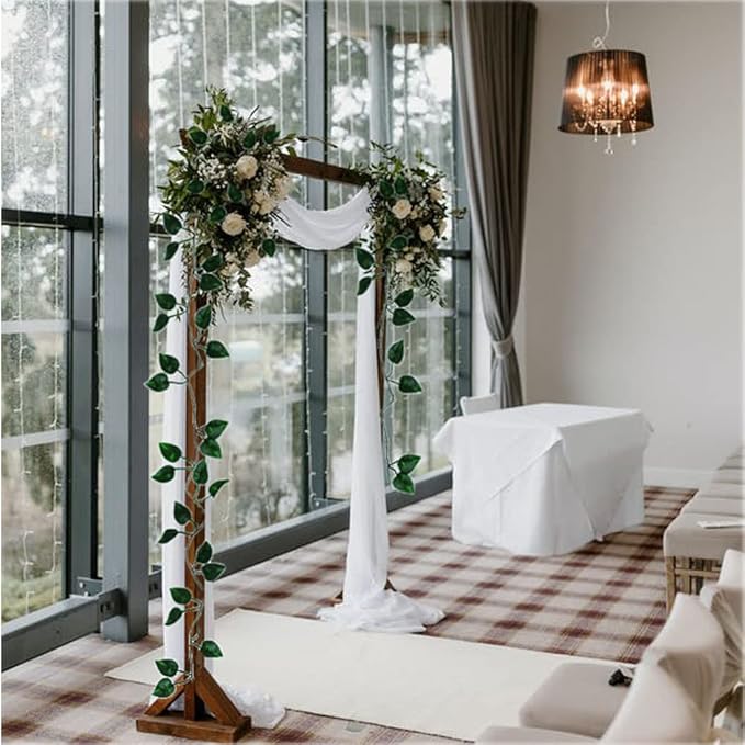 360 Feet 48 Pack Fake Greenery Hanging Garland, Ivy Leaf Plants, Vine Leaves, Fake Flowers Foliage for Bedroom Garden Wall Decor