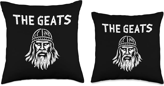 The Geats Tribe Scandinavian History Throw Pillow