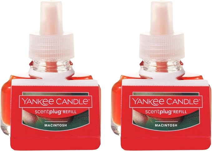 Yankee Candle ScentPlug Refill, Macintosh (Pack of 2)