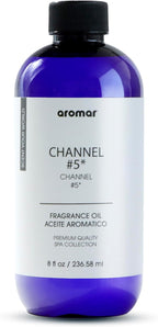 AROMAR Premium Fragrance Oil - Essential Oil for Diffusers & Home Aromatherapy - Channel #5-8oz
