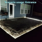 33FT White LED Rope Lights Outdoor,Flexible Tube Rope Lights Plug in,Connecting Rope Lights for Deck,Patio,Camping,Porch,Christmas Holiday Decoration