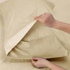 Bedsure Cooling Sheets Twin, Rayon Derived from Bamboo, Breathable & Soft Twin Sheets Set, Deep Pocket Up to 16 Inches, Hotel Luxury Silky Bedding for Hot Sleepers, Alabaster Gleam