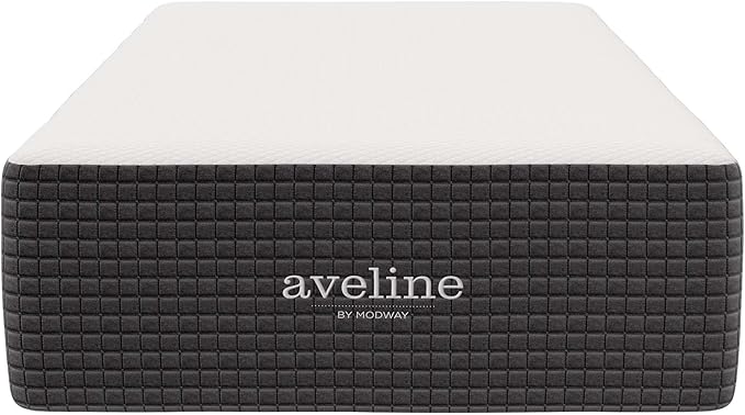 Modway Aveline 14” Gel Infused Memory Mattress with CertiPUR-US Certified Foam Twin Mattress