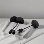 Set of 6 Black Taper Candle Holders, Metal Black Candlestick Holders, Tall Candle Holder, Fits 3/4 inch Thick Candle&Led Candles, for Table Centerpiece, Wedding, Dinning, Party Home Decor
