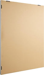 Amazon Basics Rectangular Wall Mount Mirror 24" x 36", Wide Trim, White