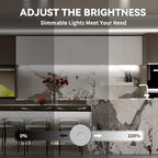 50ft Waterproof LED Strip Lights, 6000K Daylight White IP44 Tape Light, 15M 12V Rope Light Strong 3M Adhesive, for Home,Kitchen, Patio, Balcony, Party, Wedding, Indoor and Outdoor Decor