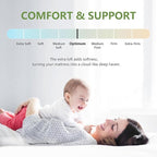 Premium Viscose Made from Bamboo RV King Size Mattress Topper for Back Pain, Quilted Fitted Extra Thick Mattress Pad,Pillow Top Mattress Cover with Deep Pocket Up to 21 Inches（72 * 80inch）