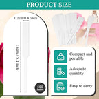 500 Pieces Perfume Tester Strips - Perfume Blotter Essential Oils Paper Test Strips -Premium Fragrance Tester Strips for Scent Evaluation - Fragrance Strips for Aromatherapy & Spice Oils (White)
